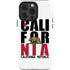 California White Block iPhone 15 Pro Impact Case